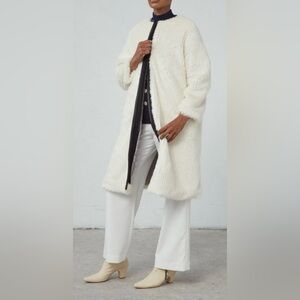 Rachel Comey Consensus Coat with Faux Fur
